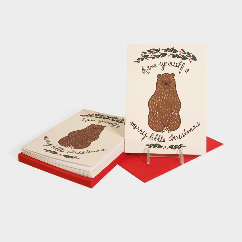 bearychristmascardset final