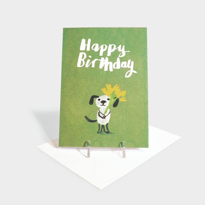 dogwithflowersbirthdaycard final