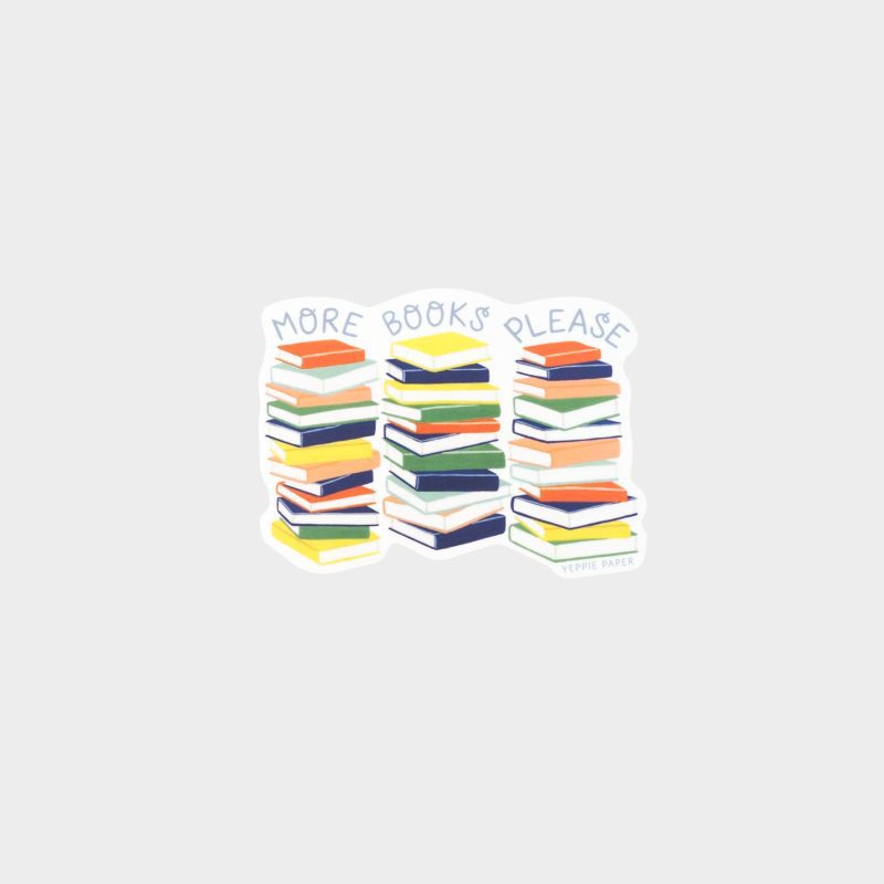 morebookspleasebookloversticker final