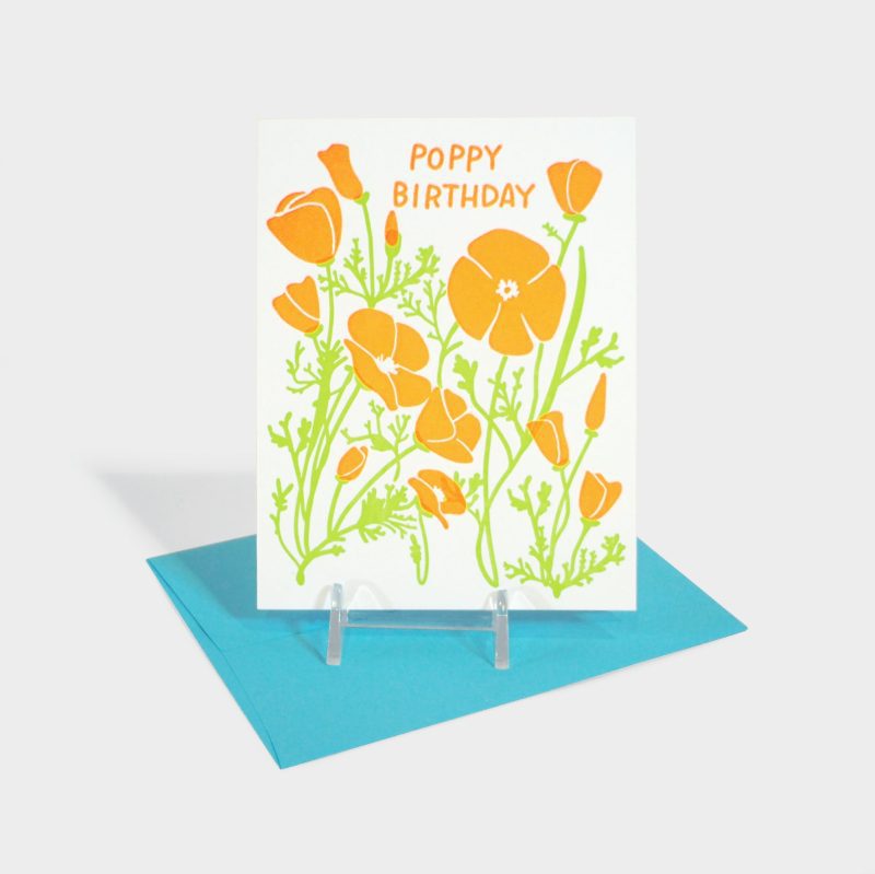 poppybirthdayletterpresscard final