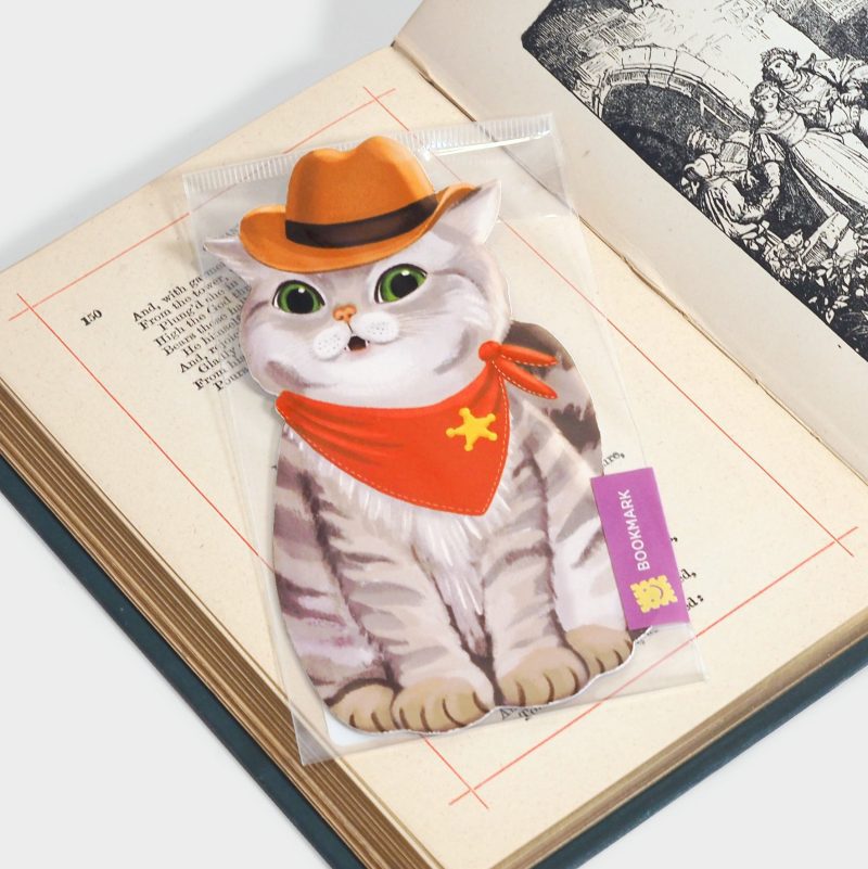 westerncatdiecutbookmark final